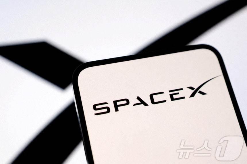 스페이스X 로고.
